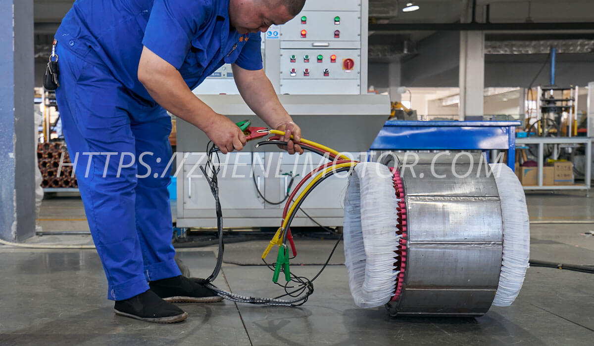 electric-motor-stator-test